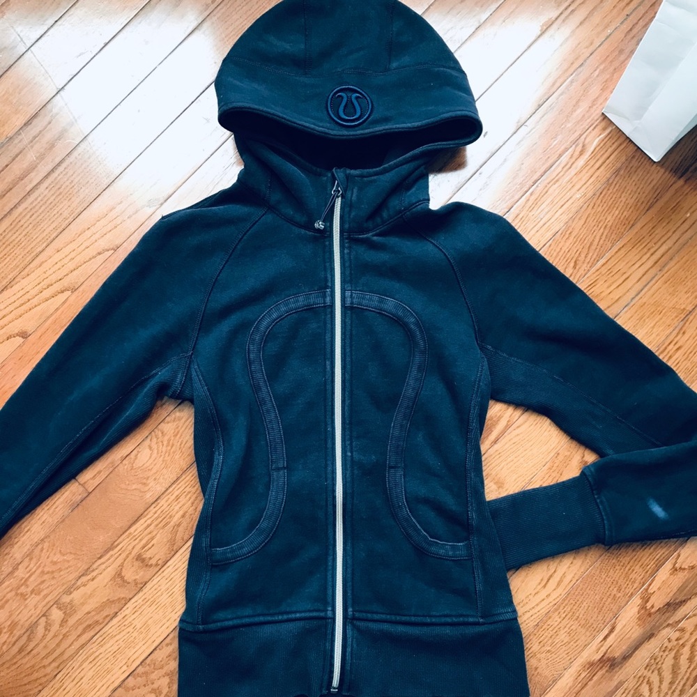 lululemon scuba hoodie sz 2 navy